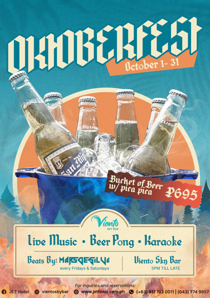 Octoberfest 2025 Promo - Viento JET Hotel