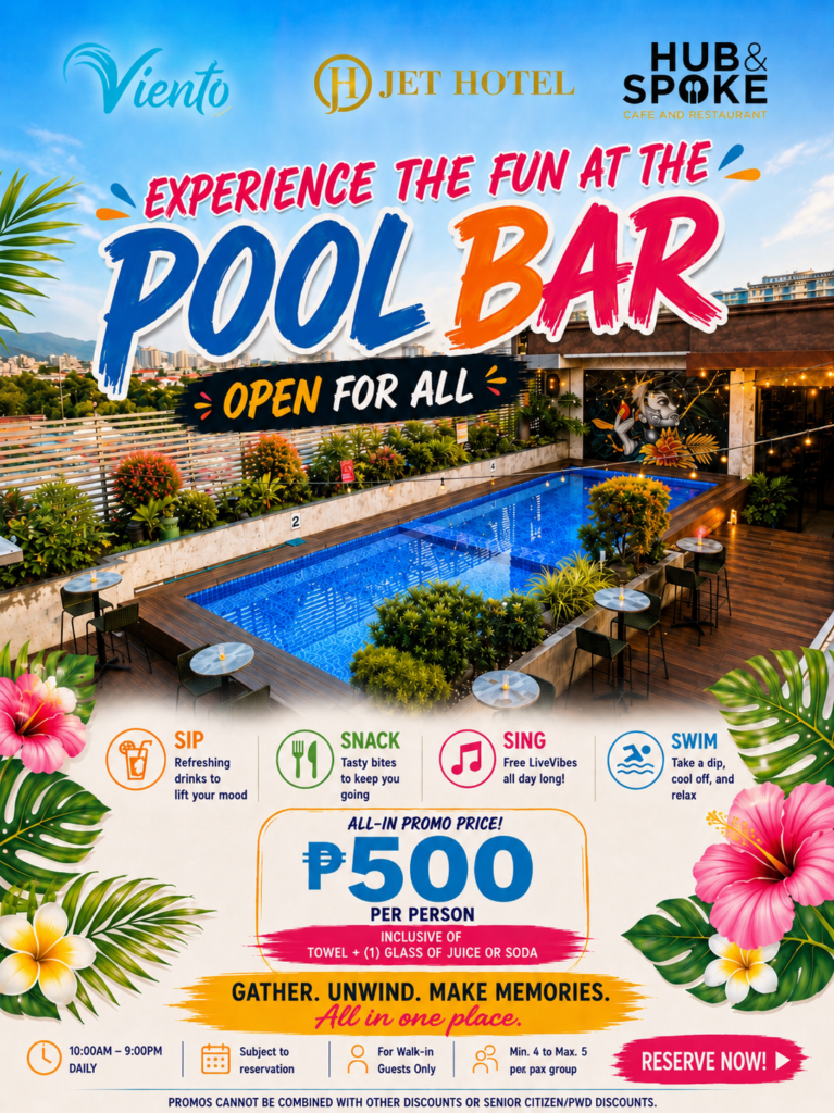 Jet Mini Bar Promos — JET Hotel